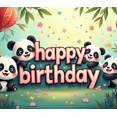 thumbnail image 3 of Colorful Number 28 Happy Birthday Balloons Celebration Banner Backdrop Party Supplies Decoration Background Photography Props, 3 of 3