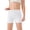 AS22_White, variant on Lumtrix Girls Athletic Shorts Workout High Waisted Slim Fit Yoga Dance Running Volleyball Solid Color Bike Gym Legging Purple 120