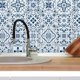 thumbnail image 5 of 36 pegatinas para azulejos despegables y pegables de 4 x 4 pulgadas, pegatinas de pared de PVC impermeables y desmontables., 5 of 9