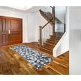 thumbnail image 5 of Ottomanson Non-Slip Hallway Runner Rug 1'10" x 7' Perfect for High Traffic Areas, Gray Triangles, 5 of 8