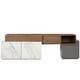 thumbnail image 3 of Mueble para tv Vértice 200cm - Nogal WEIK Vértice, 3 of 8