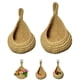 thumbnail image 1 of Organizador de pared para colgar cebollas y ajos en la cocina, estilo bohemio, con forma de lágrima, para colgar abrigos y frutas, 1 of 7