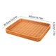 thumbnail image 3 of CaiYueKe Plastic Woven Storage Basket Tray for Kitchen Fruit Vegetables Snacks Candy Bread Organization Multi Functional Home Decor Imitation Vines Rattan Style, 3 of 7