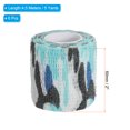 thumbnail image 2 of Uxcell Camouflage Tape 2" x 5 Yards, 6 Pack Self Adhesive Protective Camo Tape Wrap Waterproof Bandage, Ocean, 2 of 5
