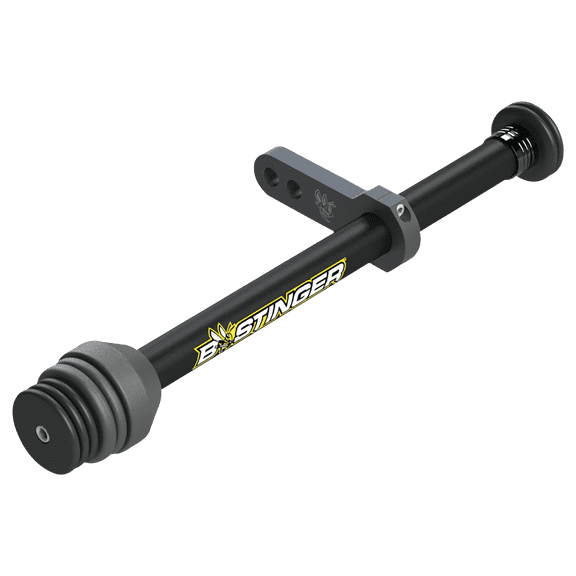Open Box Bee Stinger Sport Hunter Counter Slide Bow Stabilizer - Matte Black - 15''