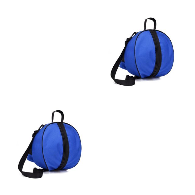 sweethay de baloncesto, bolso de hombro impermeable para fútbol, bolsillo de malla para exteriores, portador de tela Oxford, para botella de Azul 2Conjunto