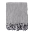 thumbnail image 2 of Fennco Styles Woven Classic Chunky Yarn Fringe Throw Blanket, 2 of 4