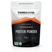 Terrasoul Superfoods Organic Turmeric Protein Powder, 12.0 Oz