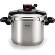 T-fal Clipso Stainless Steel 6.3-Qt Pressure Cooker
