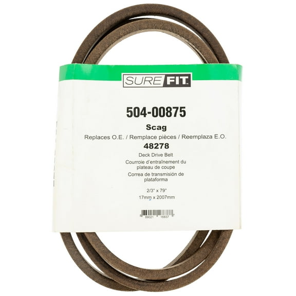 SureFit Cutter Deck Drive Belt Replacement for Scag 48278 32" Cut Walk-Behind SW SW32 Lawn Mowers