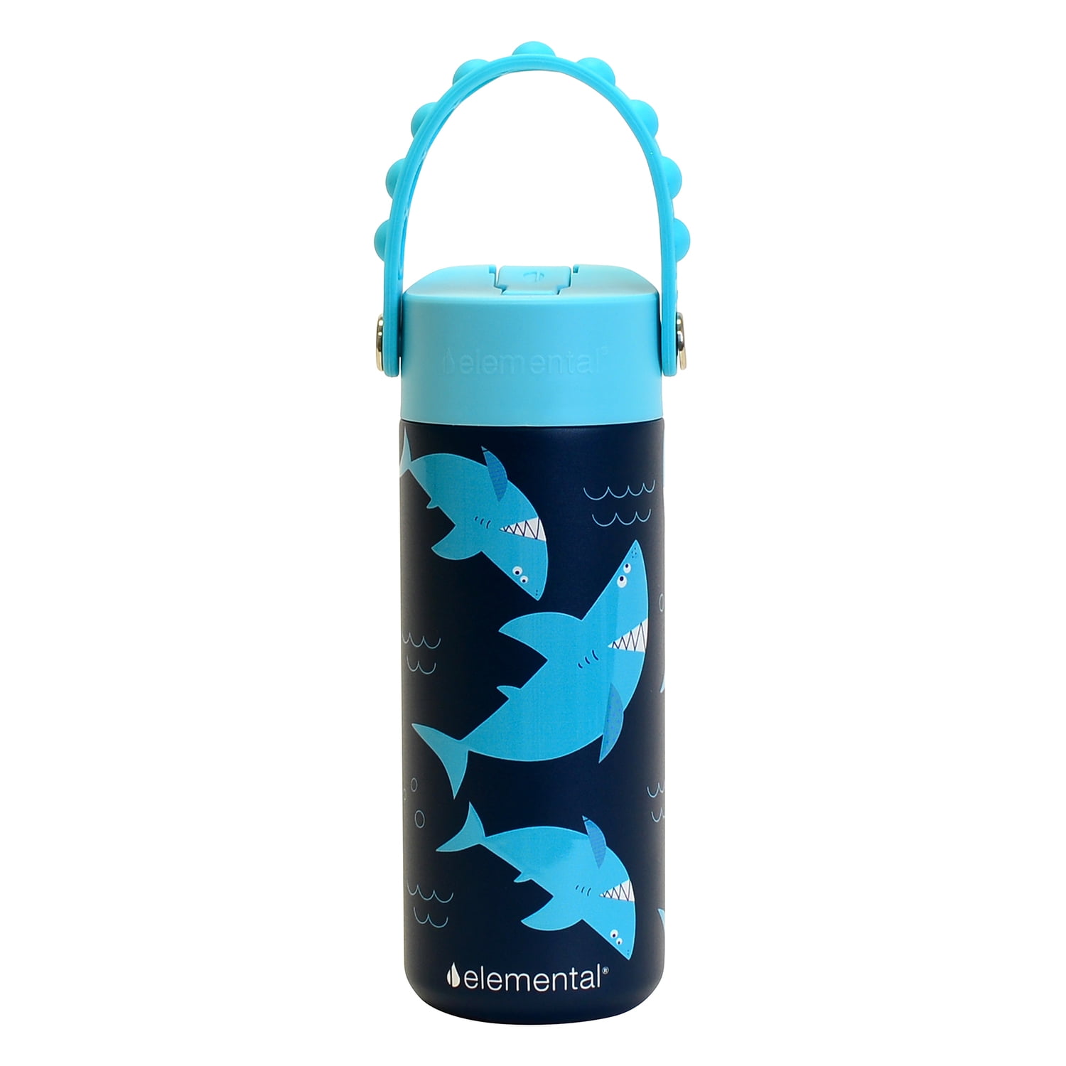 Elemental Core Pop 18 oz Sharks Ahoy Stainless Steel Water Bottle