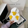 thumbnail image 3 of Duck Purse Small PU Leather Crossbody Bag Cartoon Duck Shoulder Bag Duck Storage Bag, 3 of 3