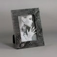 thumbnail image 2 of Cadre Photo Motif Feuille Noir /argent 4x6 Pieds', 2 of 2