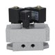 thumbnail image 2 of 2 Position 5 Way Solenoid Valve Double Electric Control Mechanical Equipment G1/4in K25D2H‑8DC 24V, 2 of 5