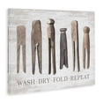 thumbnail image 3 of Rustic Laundry Phrase Canvas Art, 40 x 30, A, 3 of 7