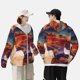 thumbnail image 4 of Fotbe Cultural Silhouette Journey Chaqueta con Protección Solar UPF 50+ para Hombre y Mujer, Camisa con Capucha y Bolsillos-X-Large, 4 of 7