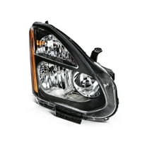 SCITOO Headlight Assembly Fits For 2008-2013 for Nissan Rogue 2014-2015 for Nissan Rogue Select Headlamp Driver and Passenger Side