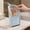 199#Light Blue, variant on Standing Toiletry Bag Transparent Travel, Waterproof Cosmetic Organizer for Bathroom Countertop, Freestanding Makeup Brush Holder Pouch, Portable Travel Bag for Daily Beauty Essentials