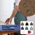 thumbnail image 4 of 1. Heavy Duty Canvas Apron Thickened for Gardening Cooking Salon, Adjustable Belt & Multi-Pocket Design, 4 of 8