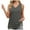 Gray, variant on Scyoekwg Tank Tops for Women Summer V Neck T Shirts Trendy Sleeveless Basic Tee Side Slit Loose Comfy Tunic Tshirt (Red,XXL)