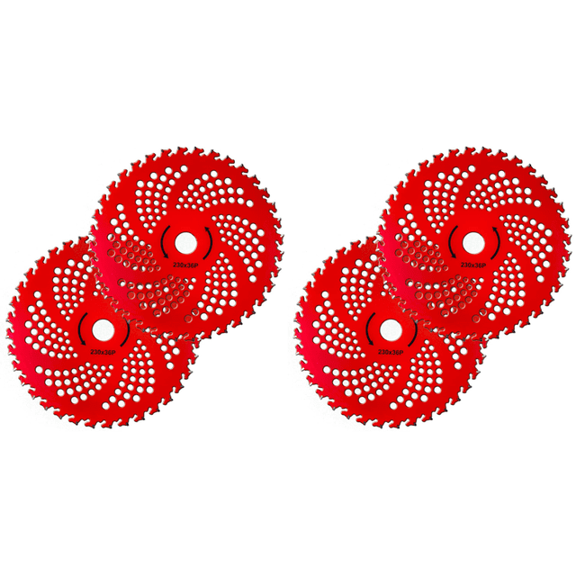 Cuchillas para Desbrozadora 2 Uds. 9 Pulgadas 36 T Desmalezar Cuchilla Cortadora Césped