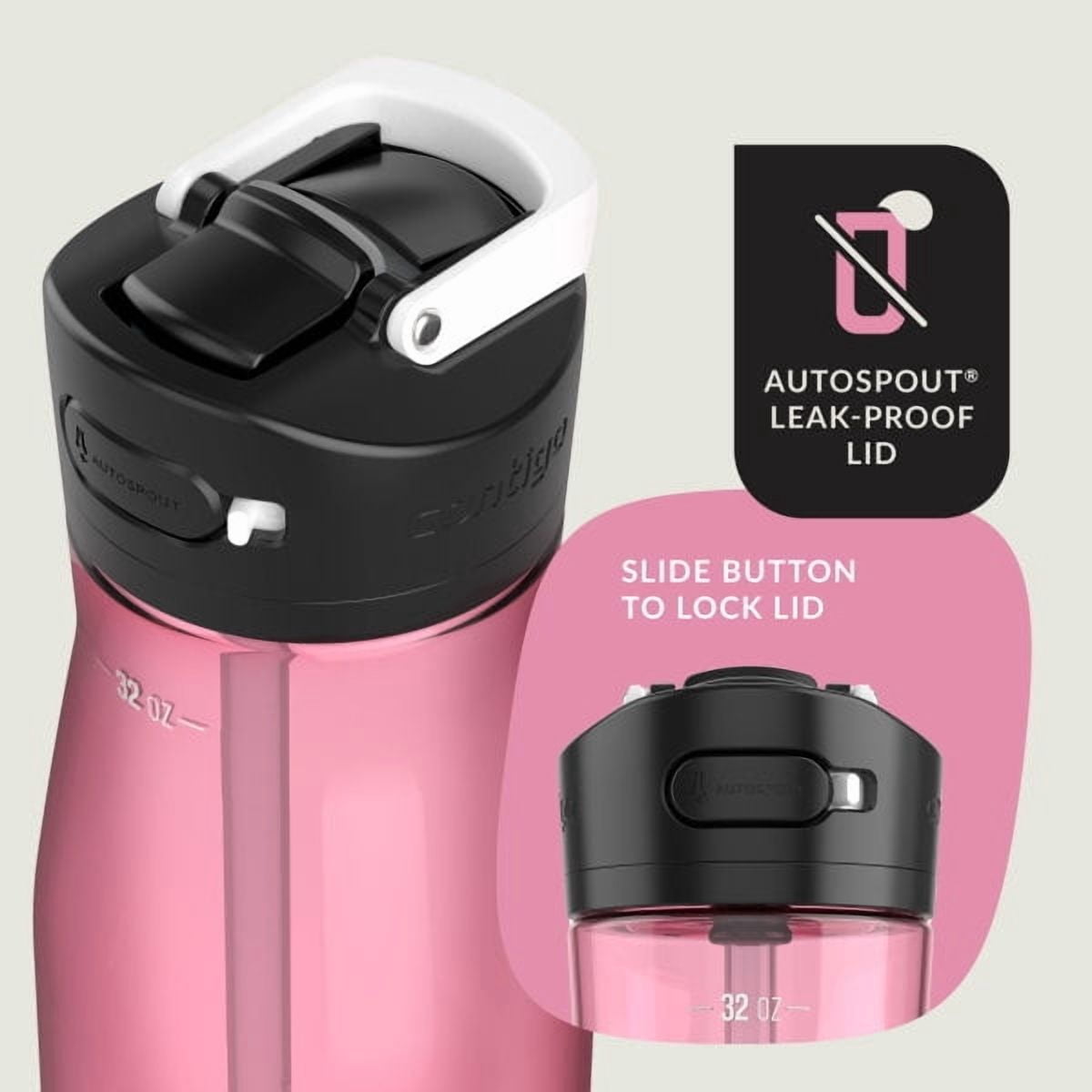 Contigo Ashland 2.0 Leak-Proof Water Bottle, 32oz.