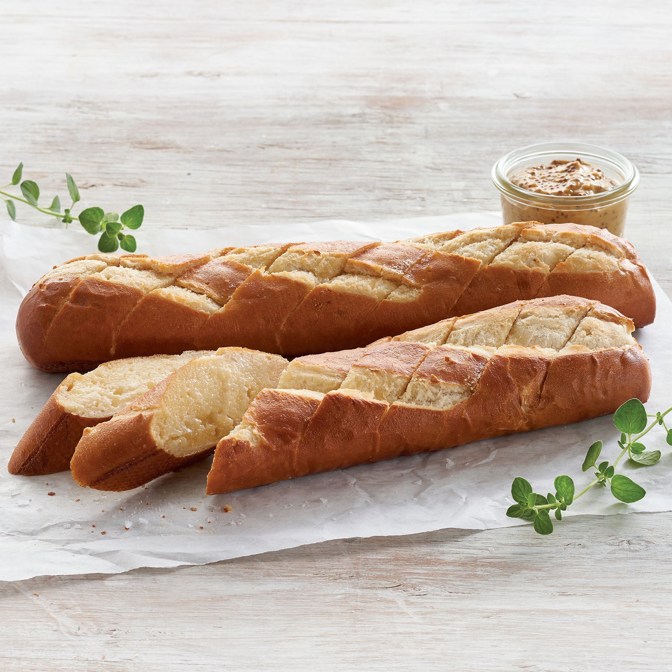 Julian’s Recipe Butter & Sea Salt Pretzel Baguette, 6.18 oz, Shelf-Stable, Single Pack