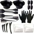 thumbnail image 2 of Tinte de pelo 22 Piece Hair Dyeing Tool Set Gorro de Ducha Desechable Guantes de Látex Arco para Teñir el Cabello, 2 of 5