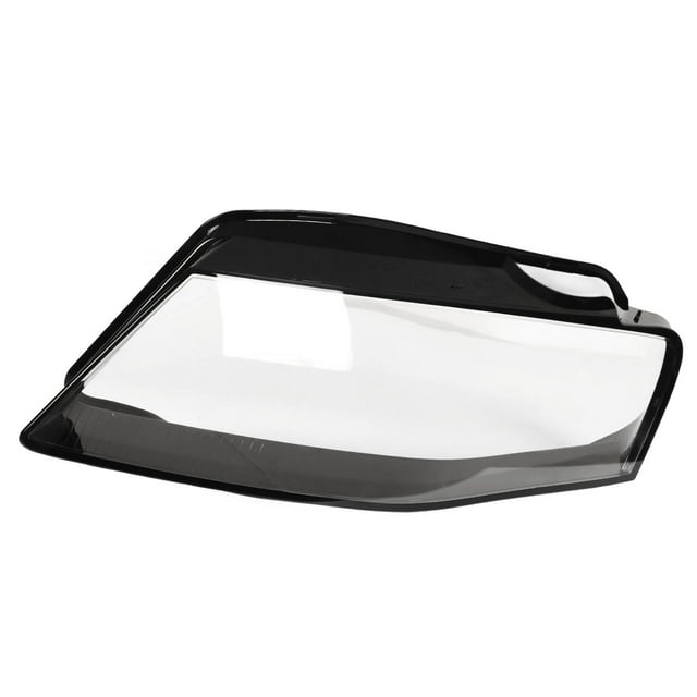 Aramox Clear Headlights Lens Cover Fit For A4 B8 2009-2012, Headlight Headlamp Lens Cover Protection Clear Headlamp Lens Shell Replacement