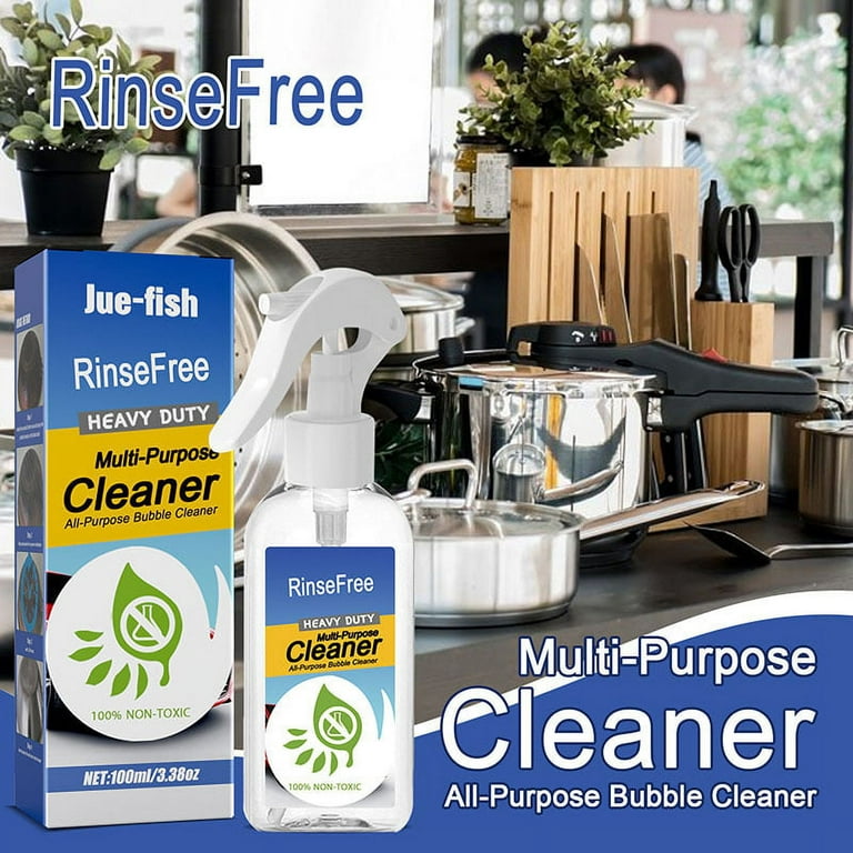 Kitchen Heavy Oily Bubble Cleaner Easy Off Specialty Kitchen Degreaser  Cleaner Heavy Duty Degreaser For Oven Stove Grill Food 100ML Box-packed 