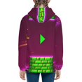 thumbnail image 4 of Lsque Geometry Dash Patten Youth Hoodie Sweatshirt Pullover with Kangaroo Pocket Boys and Girls Hoodie Warm Hoodie for Kids, 4 of 8