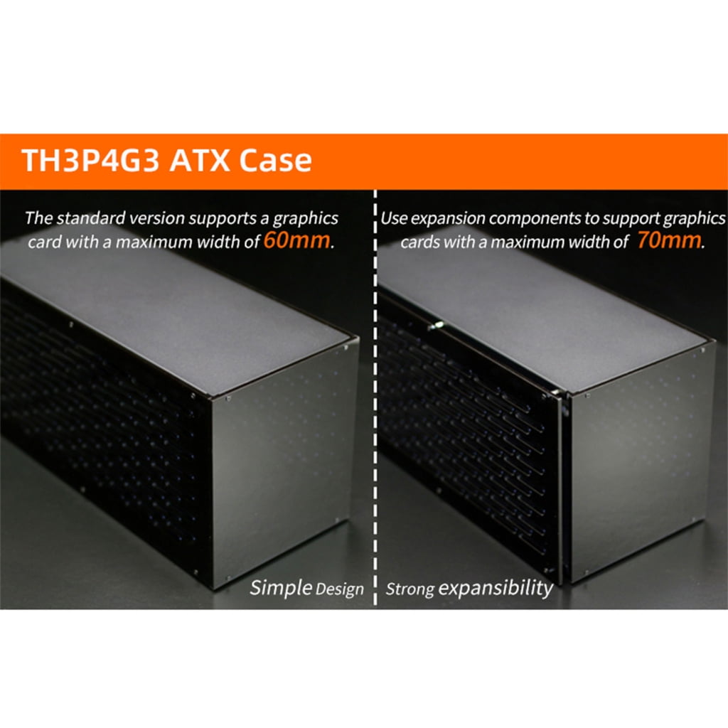 TH3P4G3 Thunderbolt-compatible GPU Metal Frame Box Compatible for ATX SFX FlEX