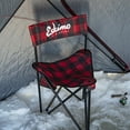 thumbnail image 4 of Eskimo® Plaid XL Folding Ice Chair, Portable Chairs, Plaid, 34779, 4 of 4