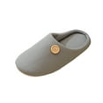 thumbnail image 4 of CHUMUD Women's Memory Foam Slippers Comfort Cotton-blend Closed Toe House Shoes Cozy Winter Slippers with Textured Knit Upper, 4 of 4