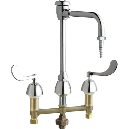 Chicago Faucets 786 Twgn2bvbe7 Deck Mounted 8 Centerset Lab