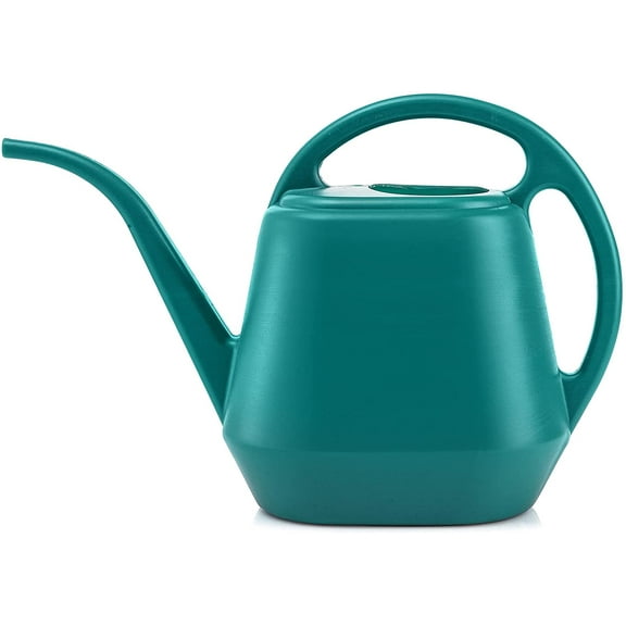 Plastic Watering Can, 1-Gallon, Green