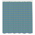 thumbnail image 3 of Ambesonne Herringbone Shower Curtain, Colorful Tile Pattern, 69"Wx75"L, Multicolor, 3 of 3