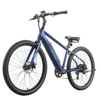 Gotrax Power-Assisted Bicycle,27.5" Wheel, 350W, Adult Electric Bike, Blue