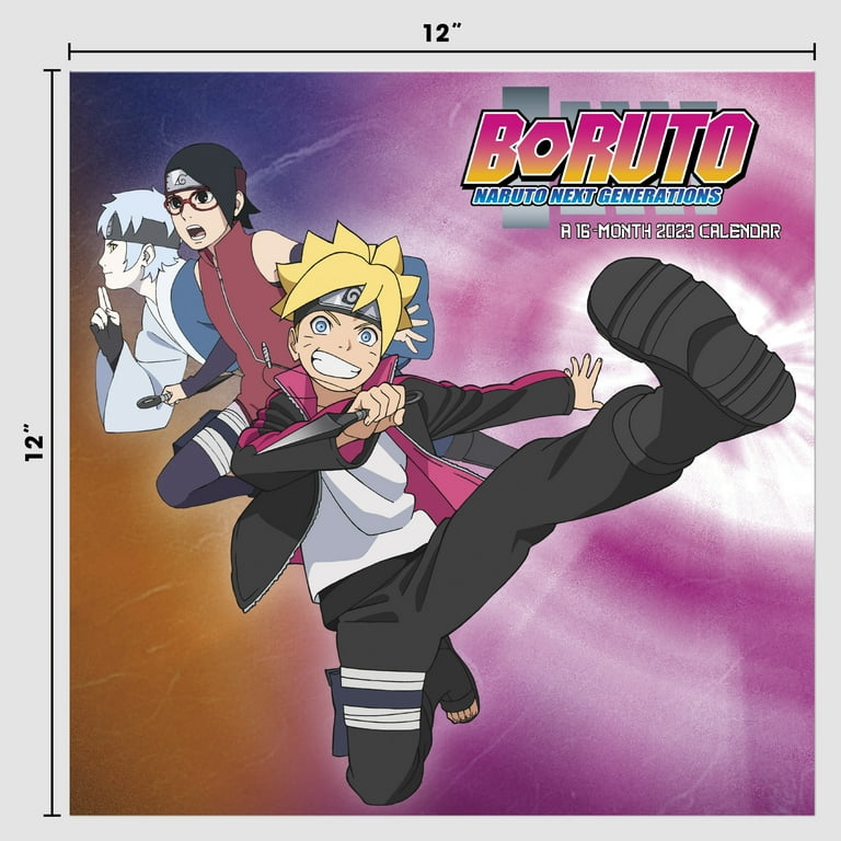 BORUTO NARUTO NEXT GENERATION 2023 WALL CALENDAR