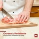 thumbnail image 4 of Juego 3 Tablas PARA Picar Ultrachef DE Madera DE Bambú Premium gruesas duraderas resistentes, 4 of 7
