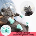 thumbnail image 2 of Capucha transpirable para gatos, antimordeduras, fácil de desmontar y antilamidos /ю D8E2, 2 of 8