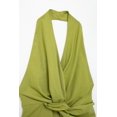 thumbnail image 5 of HH TRAF 2024 Tops sexys de calle para mujer, cuello en V sólido, sin mangas, espalda descubierta, cremallera lateral decorada, tops de verano para mujer, moda de 3 colores, 5 of 5