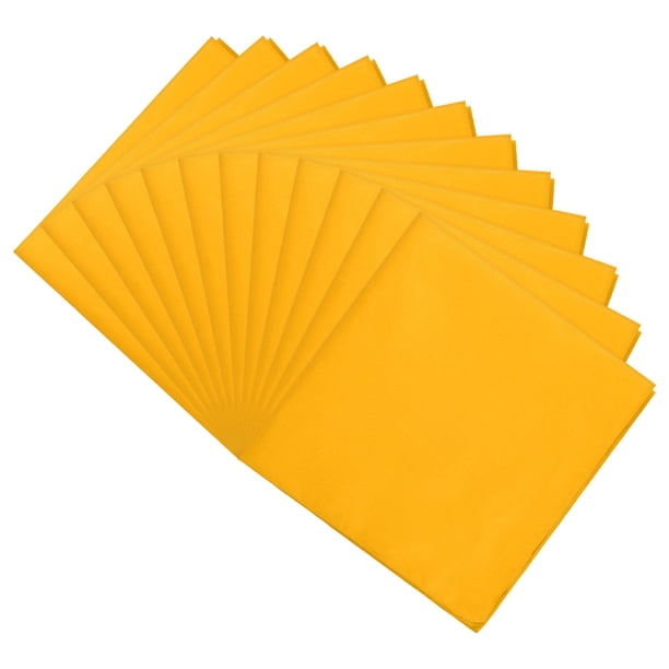 Uxcell 12-Pack Bandanas de Color Sólido, Bufanda de Diadema Suave de Poliéster de 21 Pulgadas/54cm para Hombres/Mujeres/Caballeros, Bufandas de Cabeza
