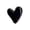 Black, variant on 1 Pcs Refrigerator Magnet, Cute Love Heart Refrigerator Magnets Silver, Small Decorative Heart Magnets for Fridge Locker Office Whiteboard Decor, Strong Magnet, Locker Magnets 0.83"