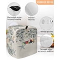 thumbnail image 3 of Blue Eucalyptus Coastal Stand Mixer Dust Cover with Storage Pocket & Handles, Starfish Shell Summer Fits All Tilt Head & Bowl Lift Kitchen Appliance Cover Organizer Bag Accessories, 6-8 Quart, 3 of 6