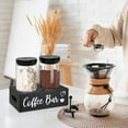 thumbnail image 2 of 2-Cup Air Tight Food Storage Canisters Set of 2 with Coffee and Sugar Containers, Shelf, 2 of 7