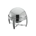 thumbnail image 2 of HUBERT® Chafer with Roll Top Round 6 Quart Stainless Steel- 20 1/4 L x 19" W x 18 1/2 H, 2 of 3