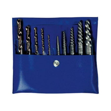 

Hanson Hanson 11117 Screw Extractor & Cobalt Drill Bit Combo Pack 10 Piece