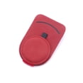 thumbnail image 1 of Kenally Estuche para gafas de coche Auto Sun Shadow Gafas de sol Clip de almacenamiento Tarjeta Ticket Mount Holder Accesorios interiores Kits de molduras para tableros de automóviles Rojo Kenally VI015531-02, 1 of 6