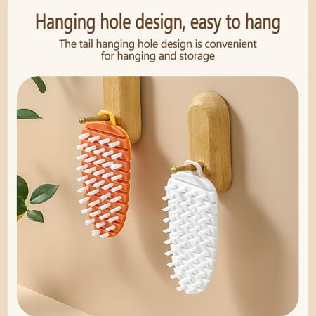 

AIEOTT Multifunctional Flexible Cleaning Brush Fruit And Vegetable Brush Cleaning Vegetable Kitchen Fruit And Vegetable Brush Pot And Bowl Cleaning Household Brush